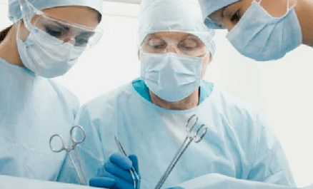 chirurgischer Eingriff bei zervikaler Osteochondrose