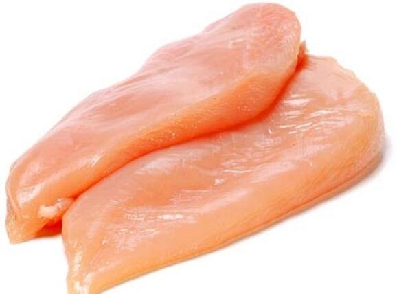 Geflügelfleisch in der Ernährung für Gebärmutterhalsosteochondrose