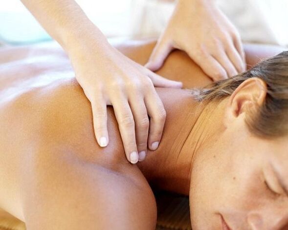Massage für Osteochondrose der Halswirbelsäule