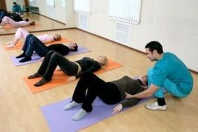 Bewegungstherapie als Methode zur Behandlung von Osteochondrose